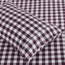 Sierra Yarn-Dyed Gingham Washed Cotton Pillowcases (Set of 2)